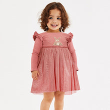 Load image into Gallery viewer, Pink Rabbit Character Tutu Dress (3mths-6yrs)
