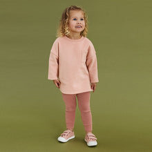 Load image into Gallery viewer, Pink Sweat and Legging Set (3mths-6yrs)
