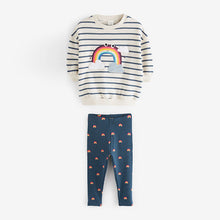 Load image into Gallery viewer, Rainbow Character Sweat and Leggings Set (3mths-6yrs)
