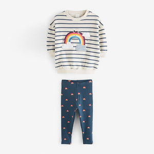 Rainbow Character Sweat and Leggings Set (3mths-6yrs)