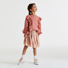 Load image into Gallery viewer, Pink Metallic Skirt (3-12yrs)
