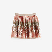 Load image into Gallery viewer, Gold Ombre Sequin Skirt (3-12yrs)
