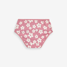 Load image into Gallery viewer, Pink/Green Heart Floral 10 Pack Briefs (1.5-12yrs)
