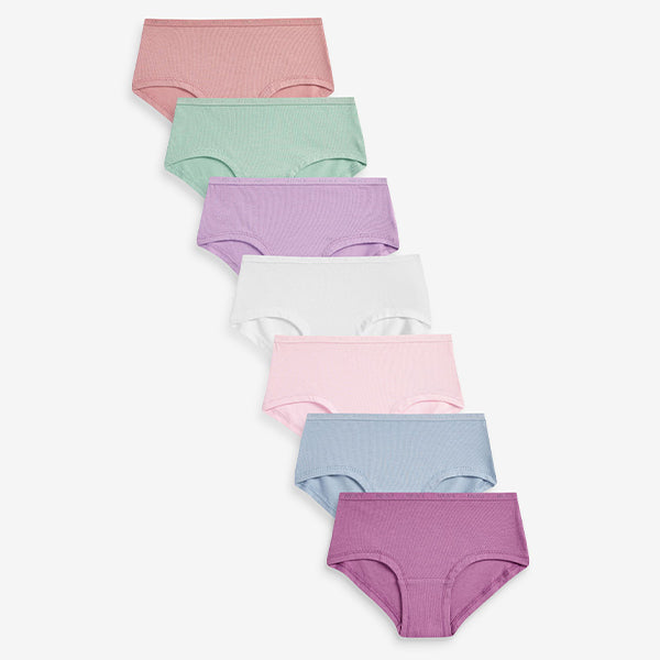 Scandi Rainbow Hipster Briefs 7 Pack
