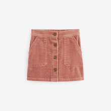 Load image into Gallery viewer, Pink Corduroy Skirt (3mths-6yrs)
