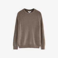 Load image into Gallery viewer, Neutral Regular Cosy Rib Knitted Jumper
