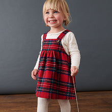 Load image into Gallery viewer, Red Check Pinafore Dress (3mths-6yrs)
