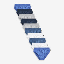 Load image into Gallery viewer, Blue Briefs 10 Pack (2-12yrs)
