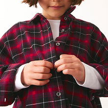 Load image into Gallery viewer, Red Check Shirt And Leggings Set (3-12yrs)
