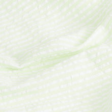 Load image into Gallery viewer, Lime Green / White Stripe Textured Cotton Beach Shirt
