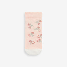 Load image into Gallery viewer, Pink Bunny Socks 5 Pack (0mths-2yrs)
