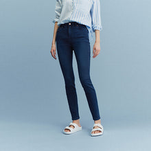 Load image into Gallery viewer, Inky Blue Skinny Jeans
