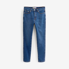 Load image into Gallery viewer, Dark Blue Mom Comfort Stretch Jeans
