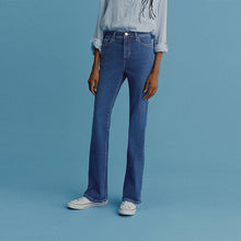 Load image into Gallery viewer, Dark Blue Bootcut Jeans
