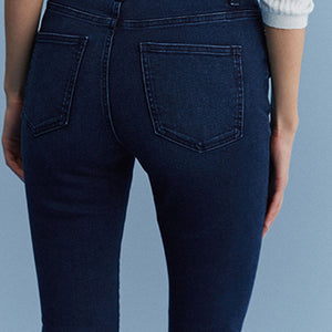 Inky Blue Bootcut Jeans