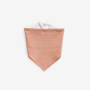 Peachy Pink 3 Pack Baby Bibs