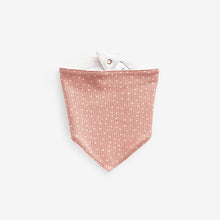 Load image into Gallery viewer, Peachy Pink 3 Pack Baby Bibs
