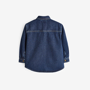 Blue Denim Long Sleeve Shirt (3-12yrs)