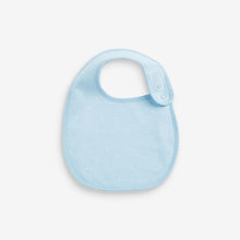 Load image into Gallery viewer, Blue/White Little Brother Baby Bibs 2 Pack
