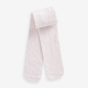 Pink/Neutral Baby Plain Tights 3 Packs (0mths-18mths)