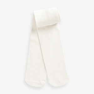 Pink/Neutral Baby Plain Tights 3 Packs (0mths-18mths)