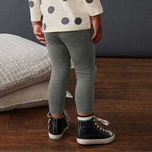 Load image into Gallery viewer, Grey Panda Embroidered Leggings (3mths-6yrs)
