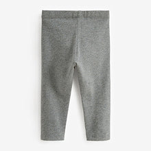 Load image into Gallery viewer, Grey Panda Embroidered Leggings (3mths-6yrs)
