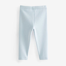 Load image into Gallery viewer, Light Blue Cosy Fleece Lined Leggings (3mths-6yrs)
