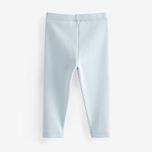 Light Blue Cosy Fleece Lined Leggings (3mths-6yrs)