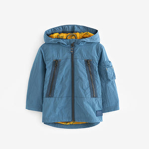 Blue Shower Resistant Utility Anorak (3mths-5-6yrs)