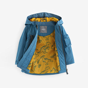 Blue Shower Resistant Utility Anorak (3mths-5-6yrs)