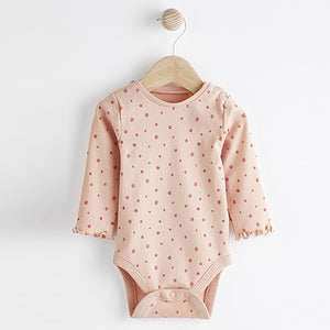 Pink Baby Corduroy Pinafore and Bodysuit Set (0mths-18mths)