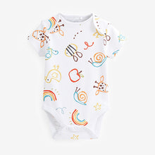 Load image into Gallery viewer, Bright Baby Short Sleeve Bodysuits 3 Pack (0-18mths)
