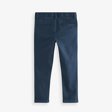 Load image into Gallery viewer, French Navy Blue Skinny Fit Stretch Chino Trousers (3-12yrs)
