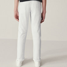 Load image into Gallery viewer, White Skinny Fit Stretch Chino Trousers (3-12yrs)
