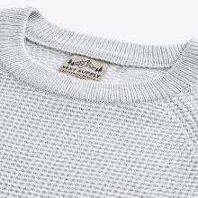 Load image into Gallery viewer, Light Grey Regular Knitted Textured Jumper
