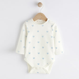 Denim Blue Baby Dungaree and Bodysuit Set (0mths-18mths)