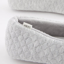 Load image into Gallery viewer, Grey Quilted Ballet Slippers
