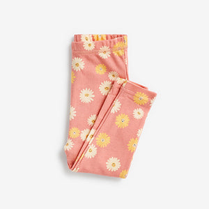 Pink/Yellow Bunny Floral Pyjamas 3 Pack (1.5-8yrs)