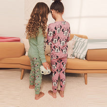 Load image into Gallery viewer, Pink/Green Minnie Mouse &amp; Daisy Duck Pyjamas 2 Packs (9mths-8yrs)
