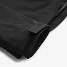 Load image into Gallery viewer, Black Hooded Shower Resistant Jacket
