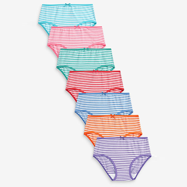 Multi Stripe Briefs 7 Pack (1.5-12yrs)