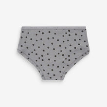 Load image into Gallery viewer, Grey Hearts Hipster Briefs 5 Pack
