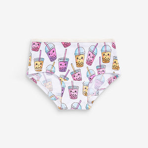 Pink/Grey Avocat Hipster Briefs 5 Pack (2-12yrs)