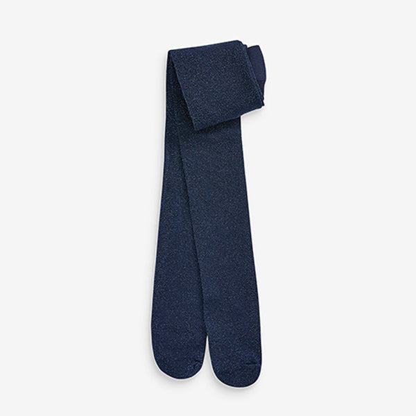 Navy Blue Sparkle Tights