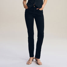 Load image into Gallery viewer, Black Slim Supersoft Jeans
