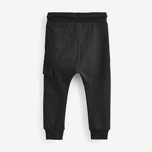 Black Super Skinny Utility Joggers (3mths-4-5yrs)