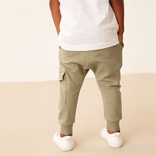 Load image into Gallery viewer, Light Khaki Green Super Skinny Utility Joggers (3mths-6yrs)
