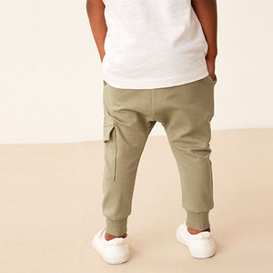 Light Khaki Green Super Skinny Utility Joggers (3mths-6yrs)