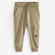 Load image into Gallery viewer, Light Khaki Green Super Skinny Utility Joggers (3mths-6yrs)
